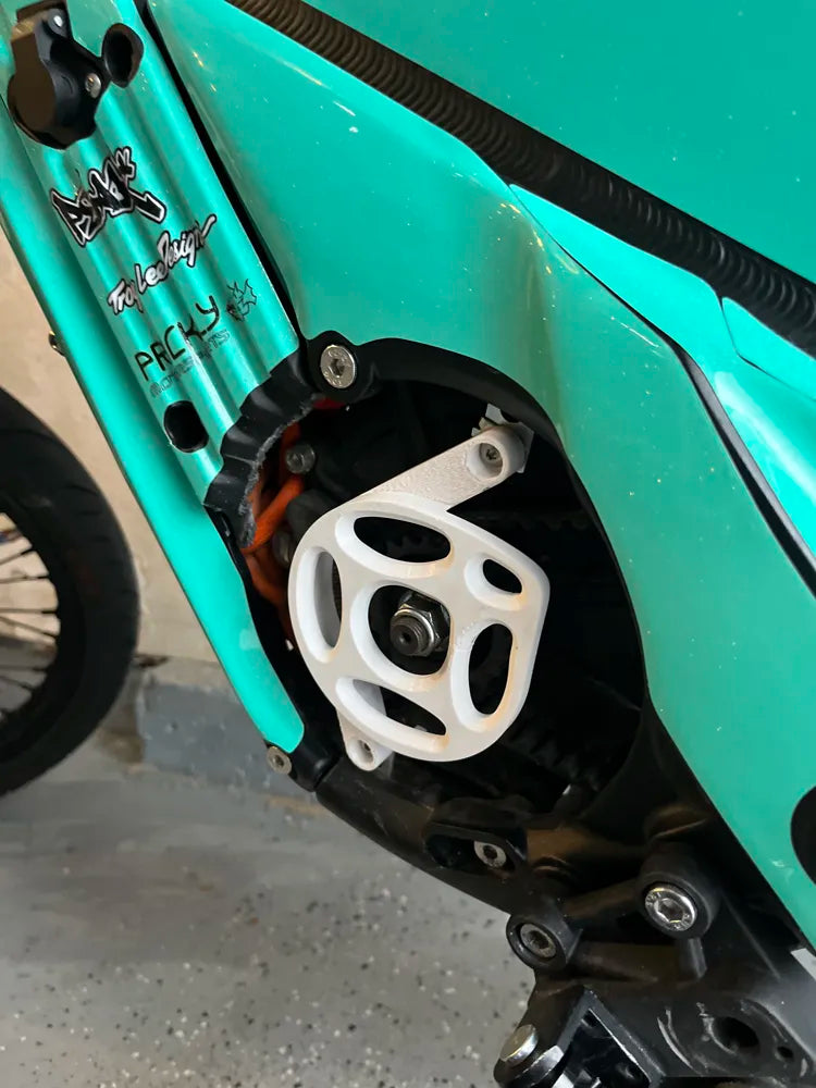 Talaria XxX Motor Cover Black/White (3D Printed Insane Quality)