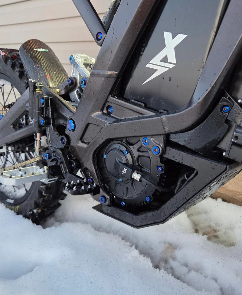 Talaria XxX/Sur-Ron LBX Full Titanium Bolt Kit – Grade 5 Titanium