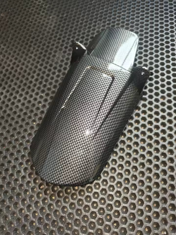 Black/Carbon Fiber Rear Wheel Mudguard Fender – Fits Sur-Ron Light Bee X (LBX) & Light Bee S (LBS)