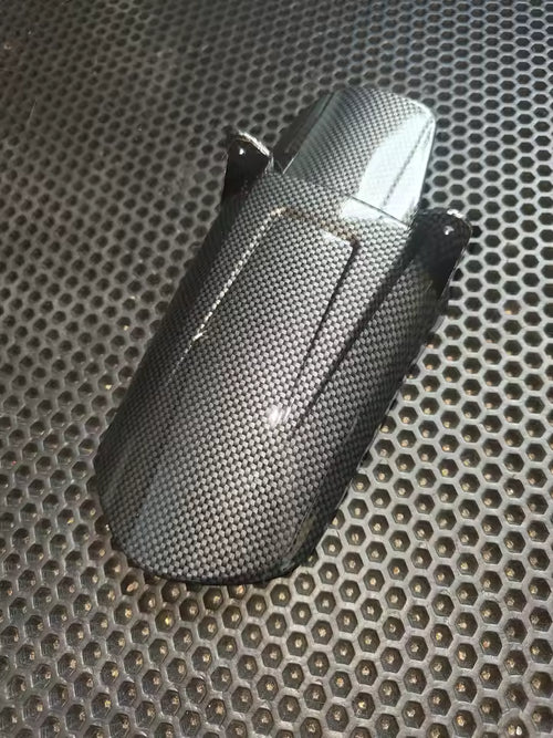 Black/Carbon Fiber Rear Wheel Mudguard Fender – Fits Sur-Ron Light Bee X (LBX) & Light Bee S (LBS)