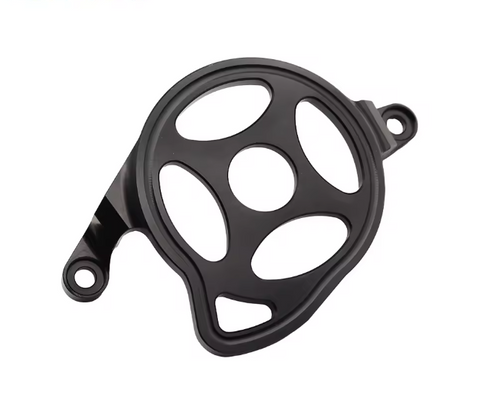 Black/Silver Motor Cover (Not 3D Printed, Full Aluminum) – Sur-Ron Light Bee X/S (LBX)
