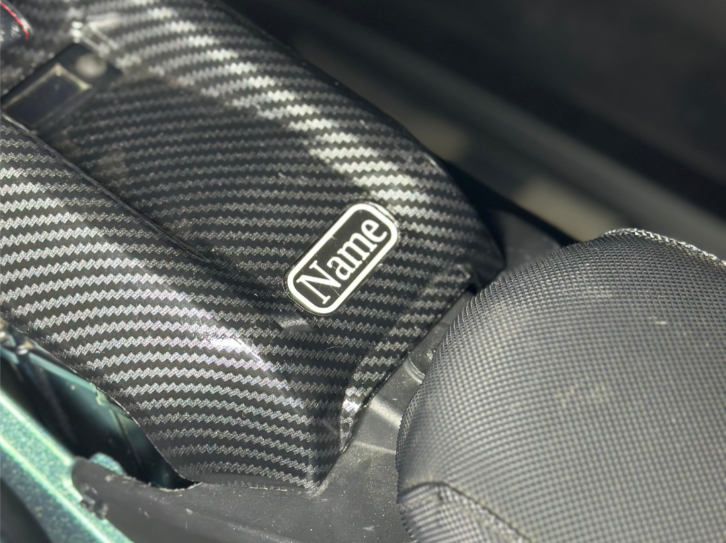 Custom Surron LBX Battery Cover Name (Custom Name)