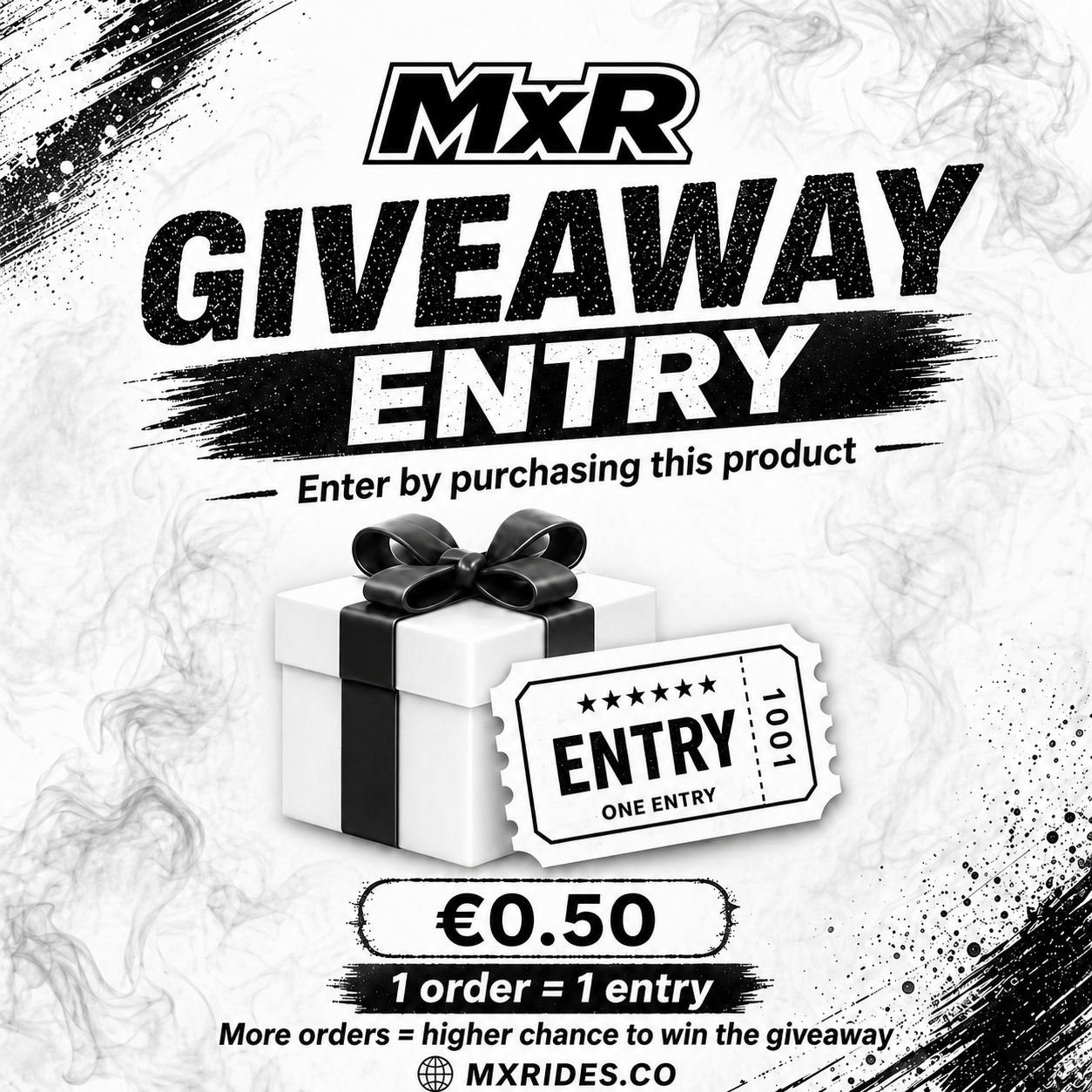 MxR Giveaway Entry
